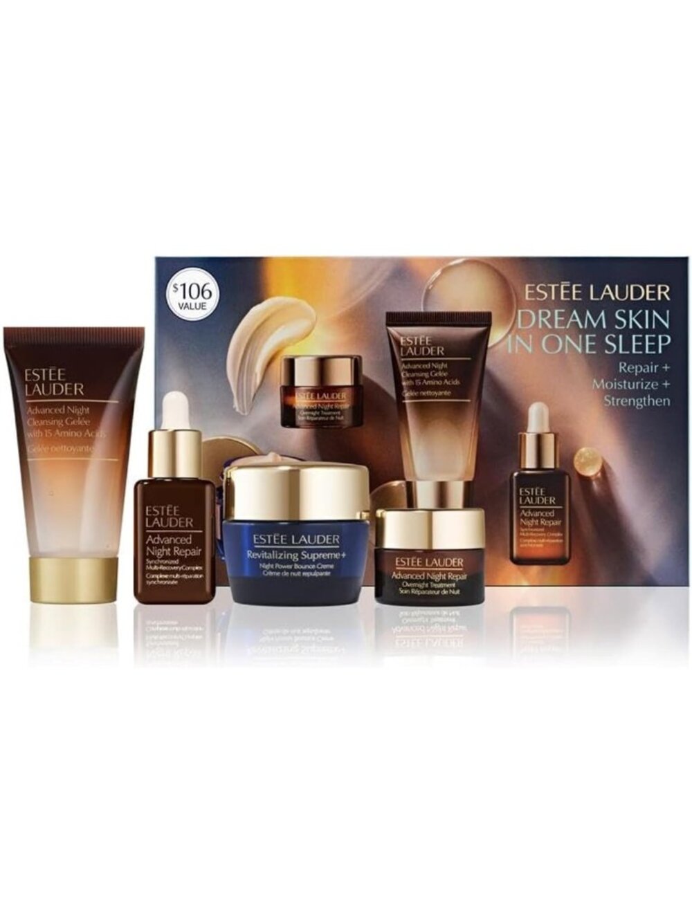 Revitalize Your Skin: 4-Piece Repair & Moisturize Skincare Set | Cleanser